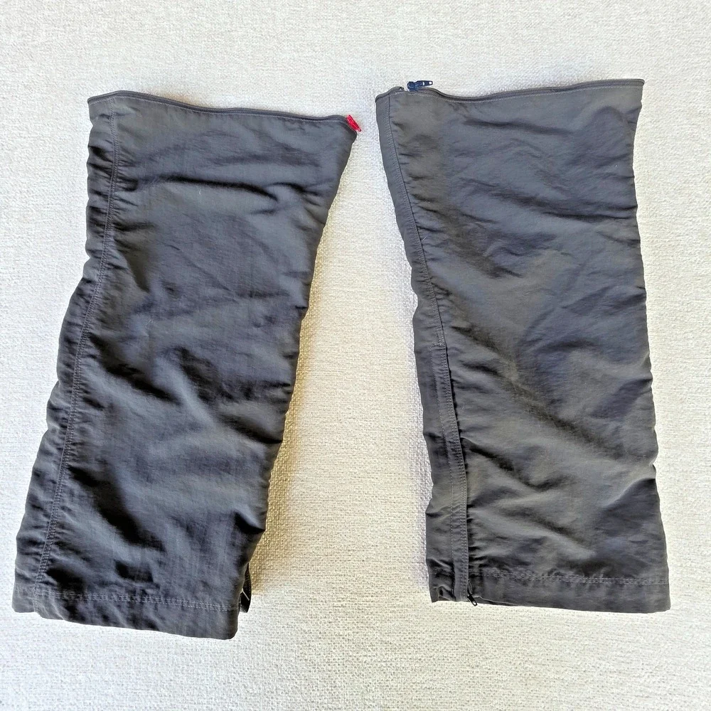The North Face T150 T550‎ Belted Convertible Hiking Cargo Pants Men's XL Grey